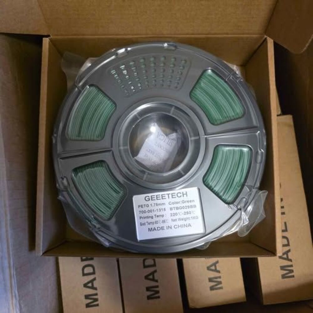 Geeetech petg green brandnew $12 roll each